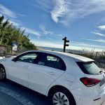 Mercedes Benz am Strand