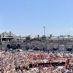 St. Pauli Landungsbrücken beim Schlagermove