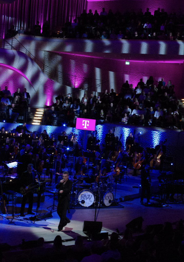 Robbie Williams in der Elbphilharmonie Hamburg