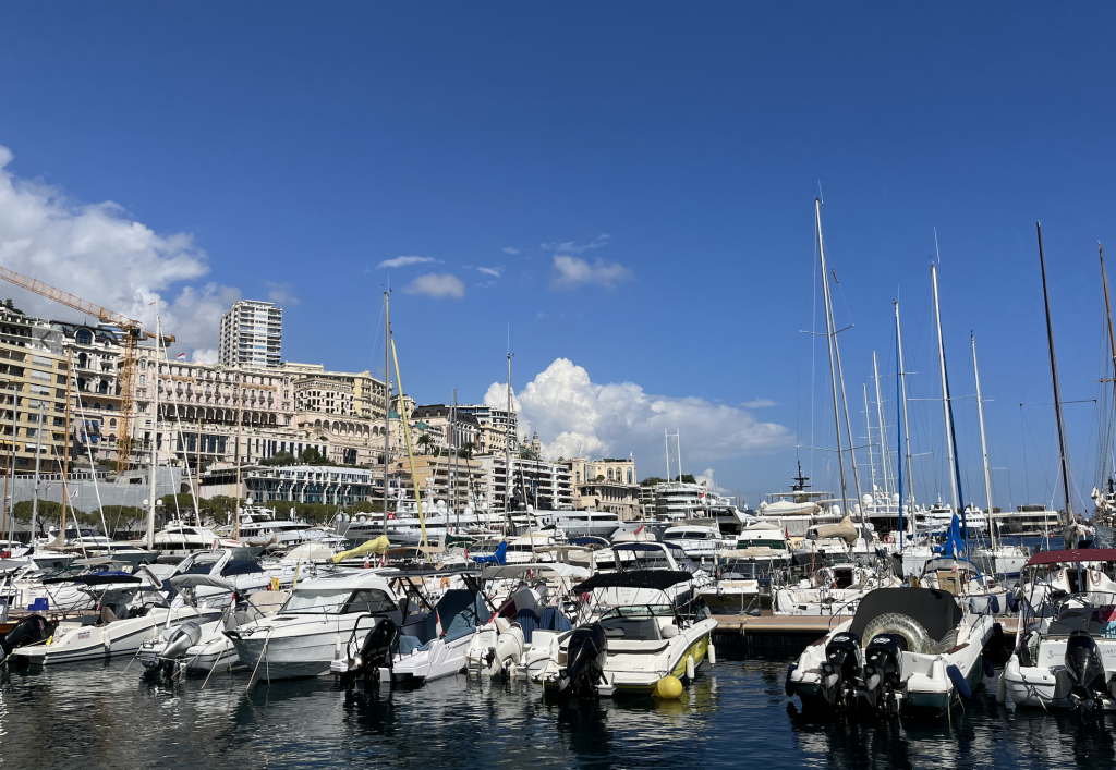 Stadtansicht von Monaco