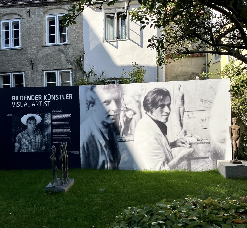 Garten Günther Grass Haus in Lübeck