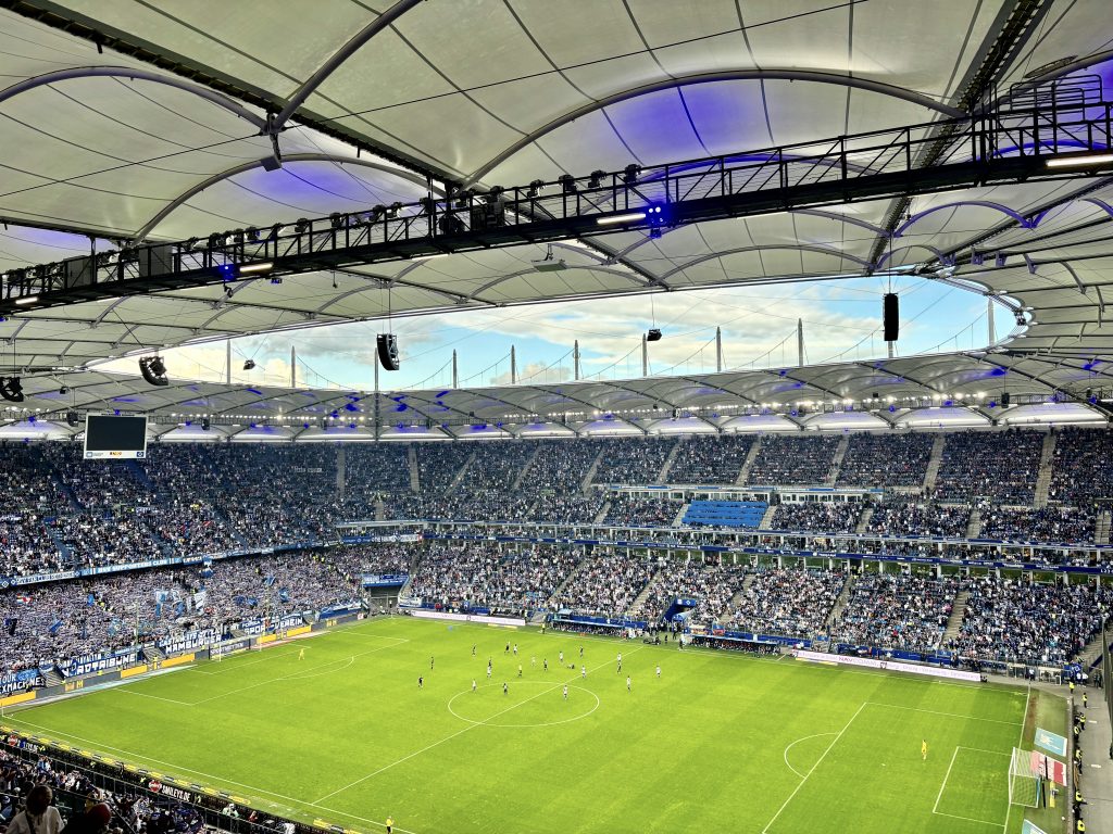 HSV-Heimspiel im Volksparkstadion