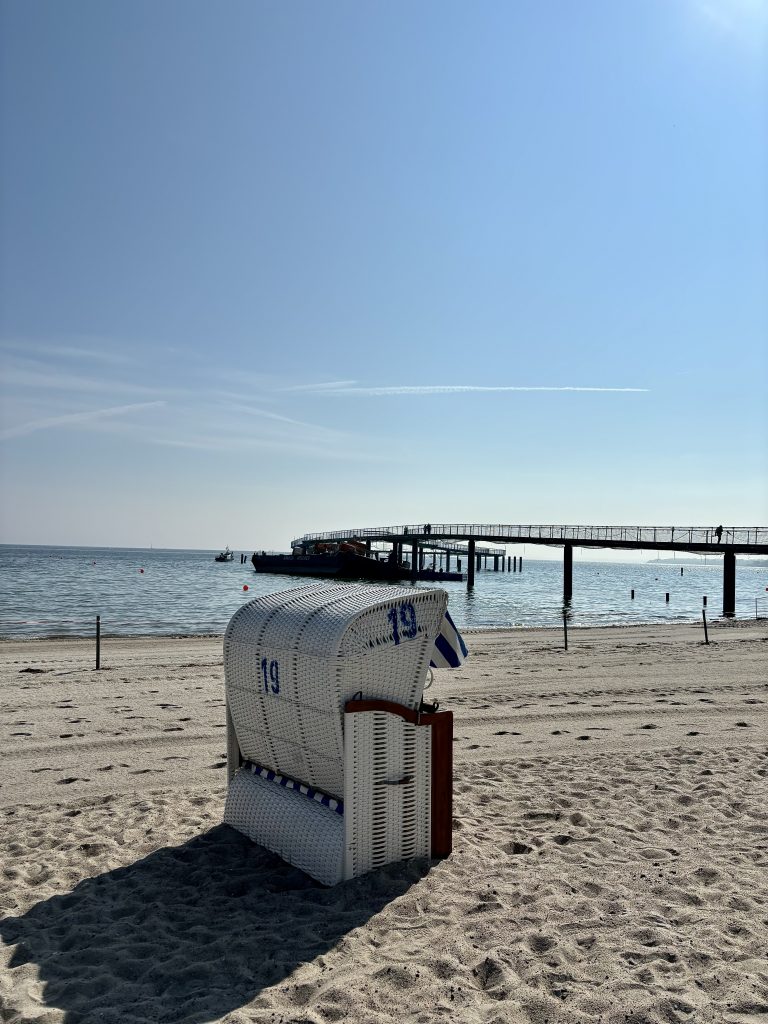 Strandkorb am Timmendorfer Strand