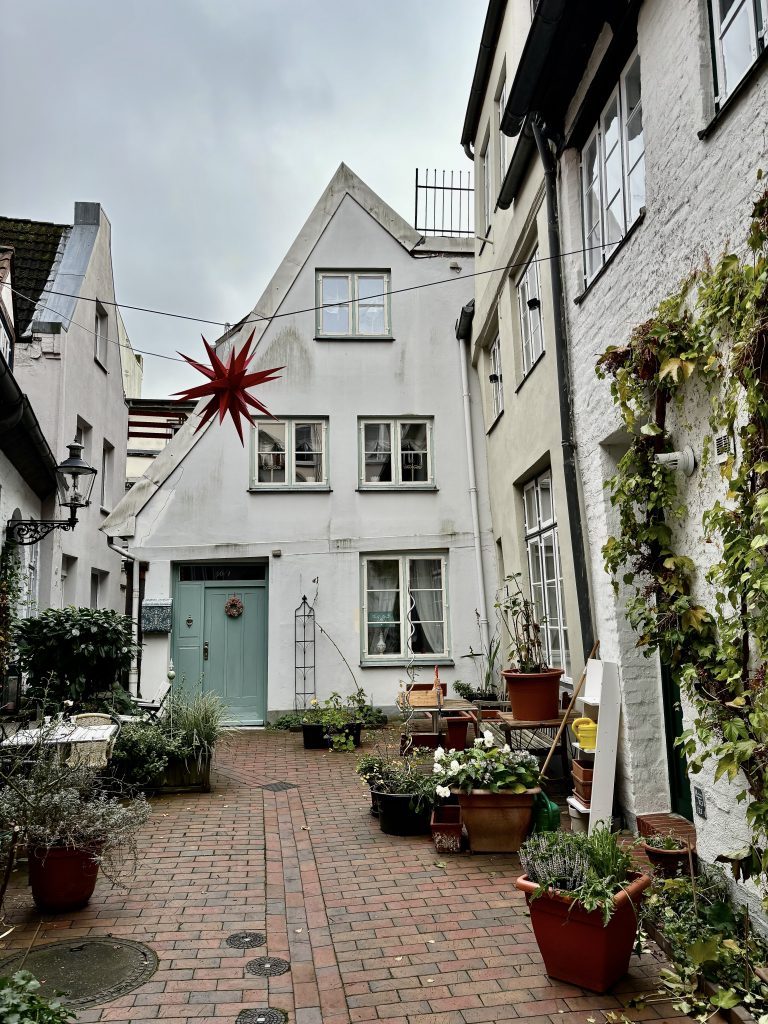 Hinterhof in Lübeck