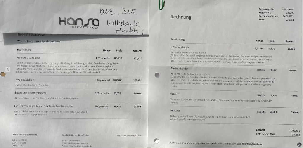 Rechnung