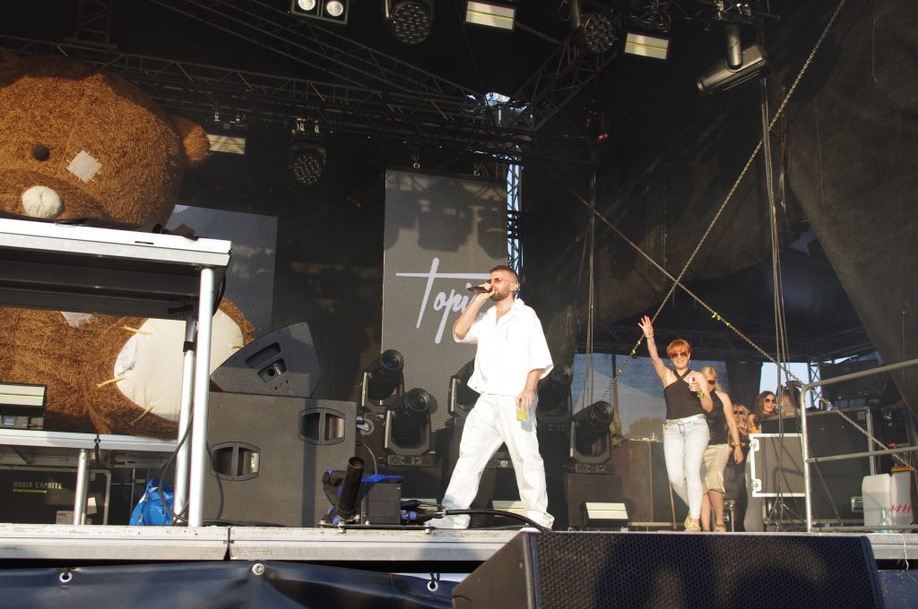 DJ Topic am Freistrand Niendorf