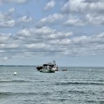 Boot vor dem Timmendorfer Strand