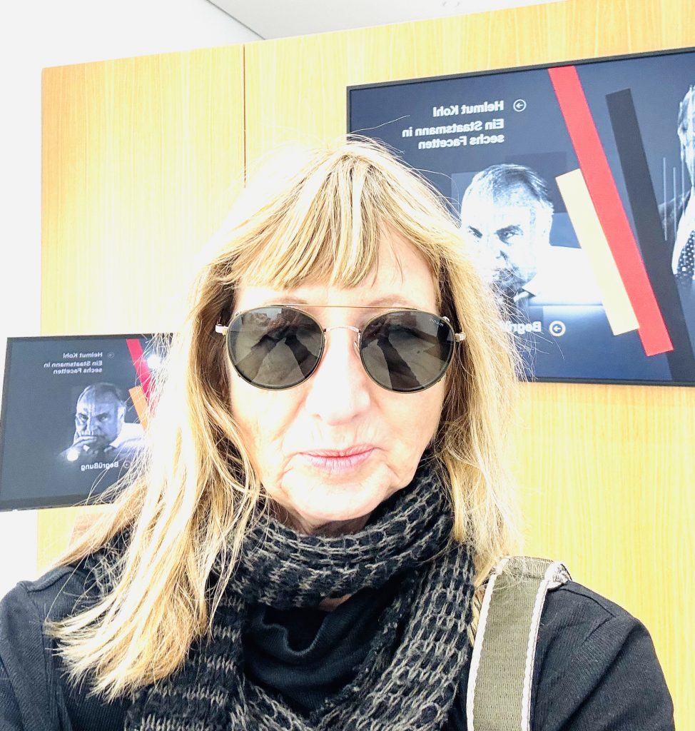 Kerstin Schulze im Helmut-Kohl-Museum