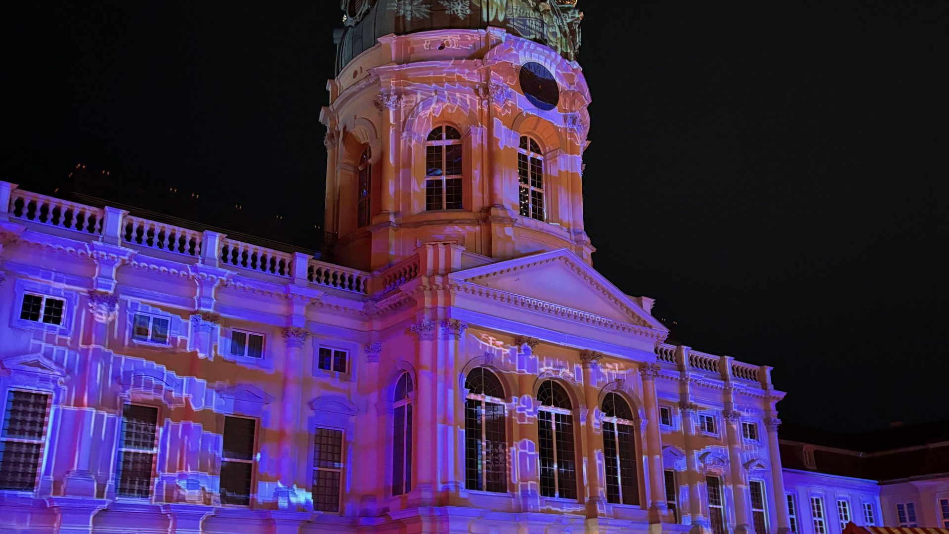 Das Charlottenburger Schloss in Berlin