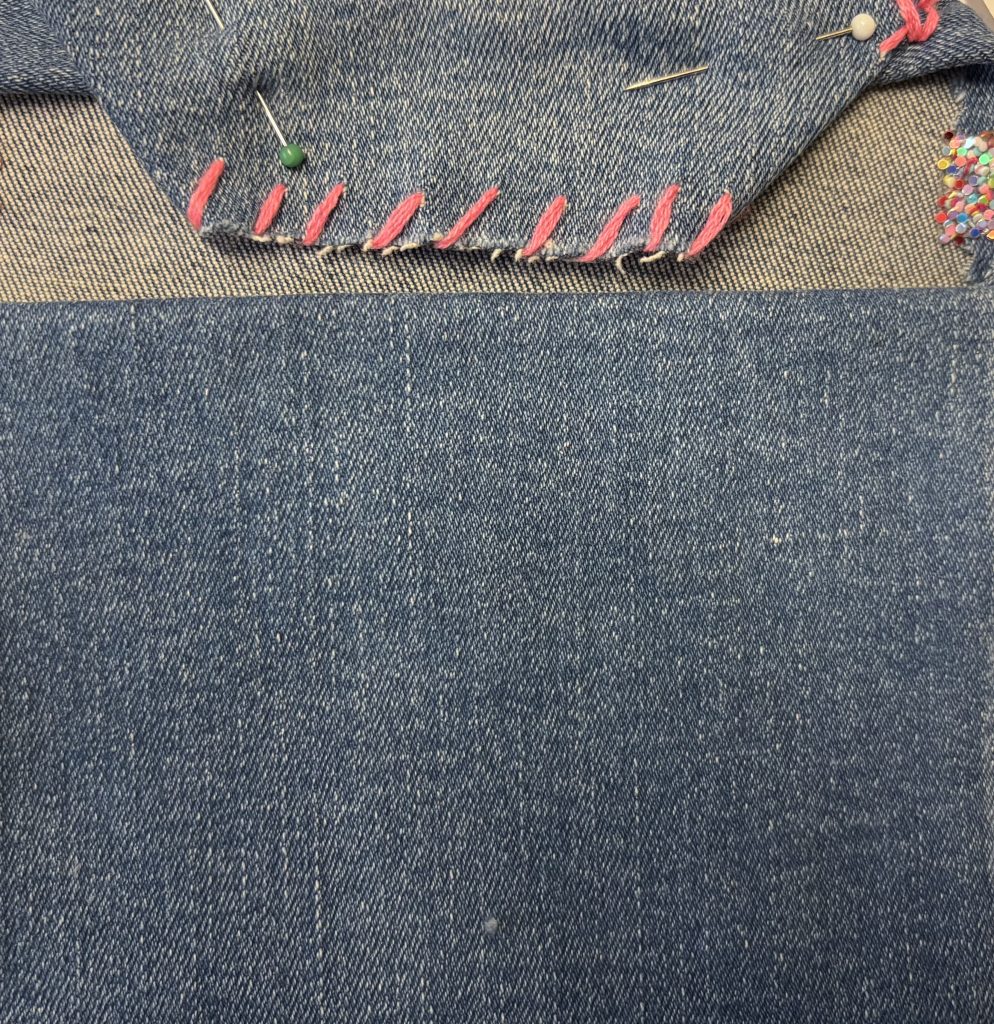 Nähen mit Jeansresten