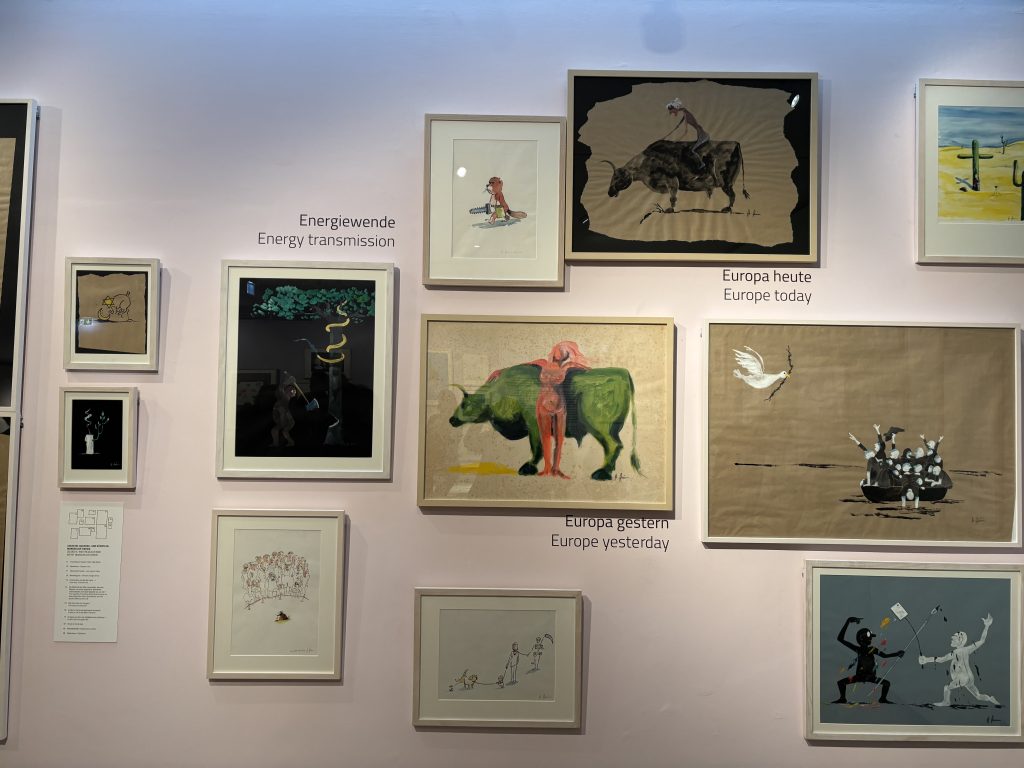 Bilder von Helme Heine im Günter Grass-Haus