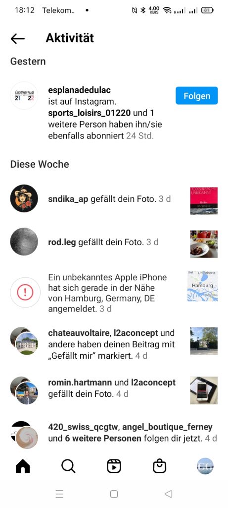 Instagram Account