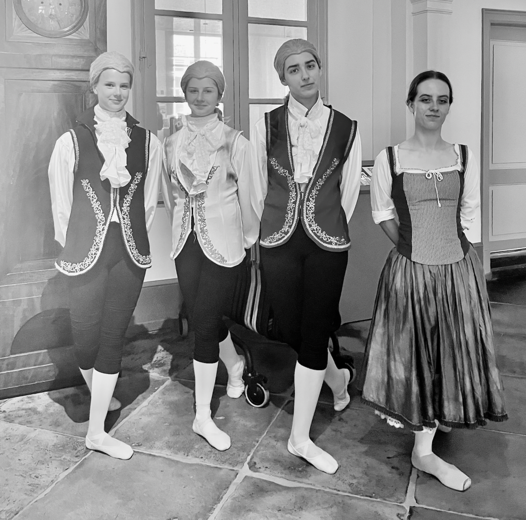 Balletttänzer im Lübecker Behnhaus